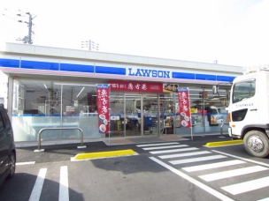 【コンビニ】ローソンつくば谷井田店 633m 周辺環境